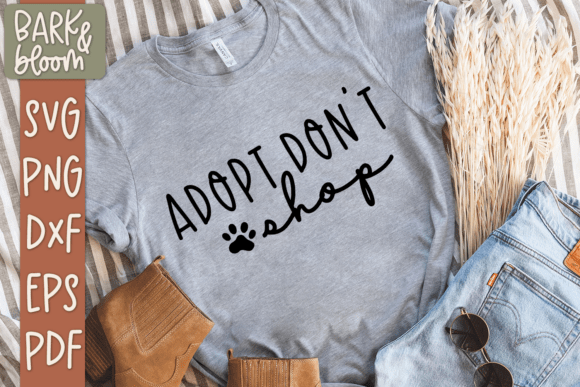 Adopt Don’t Shop SVG