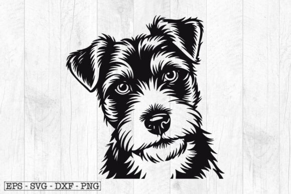 Airedale Terrier Svg for Cricut