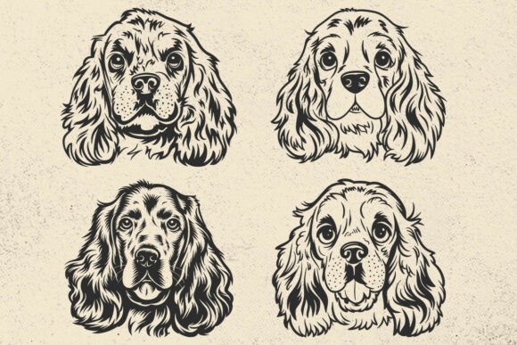 American Cocker Spaniel Svg File