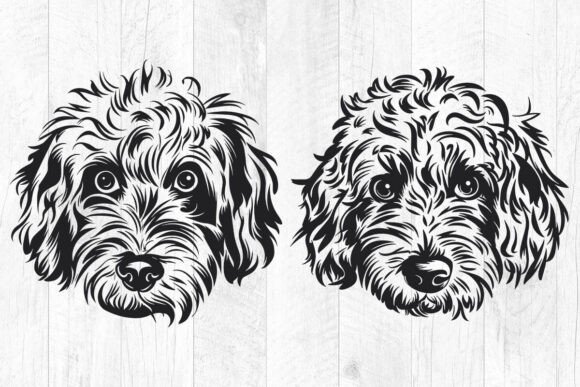 Bernedoodle Dog Svg for Real Projects