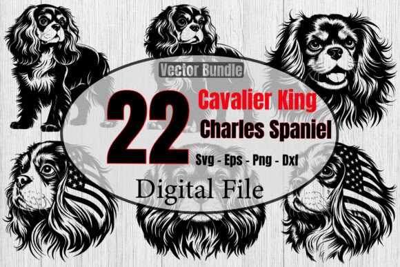 Cavalier King Charles Spaniel Dog Bundle