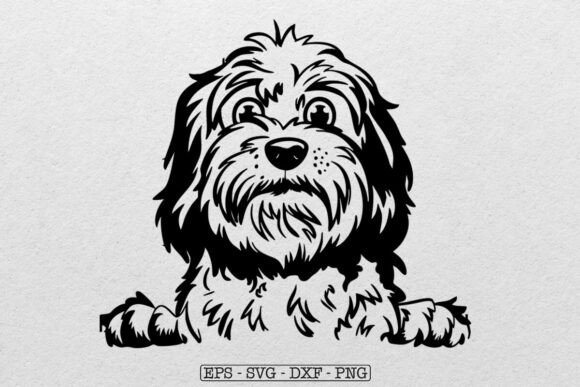 Cute Puppy Svg for Embroidery