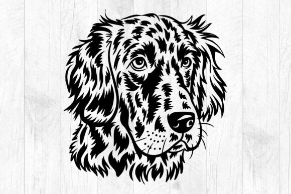 English Setter Svg for Real Projects