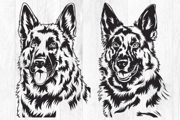 German Shepherd Svg for Real Projects