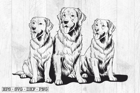 Golden Retriever Svg Files Cricut, Dog