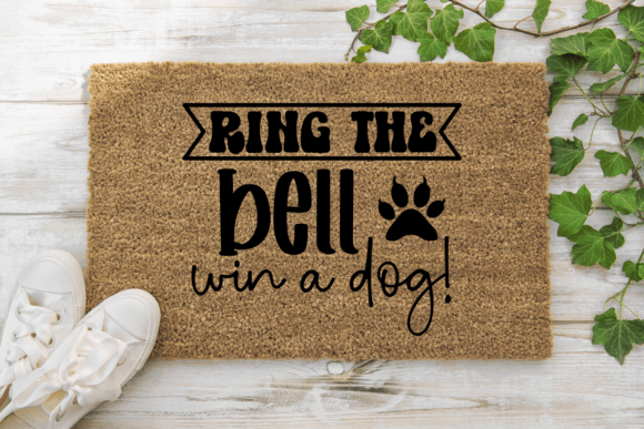 Ring the Bell Win a Dog SVG